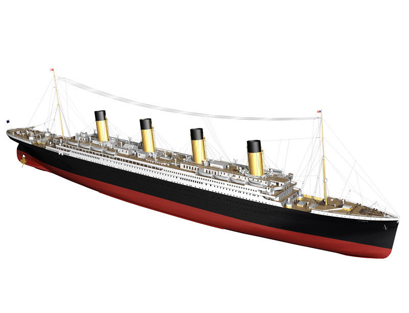 RMS Titanic Premium 401 Nieten 